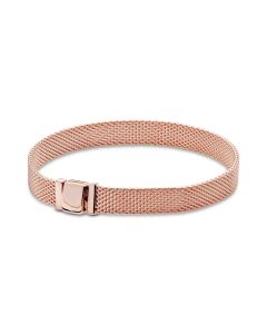 Rectangular Chain Link Mesh Chain Bracelet