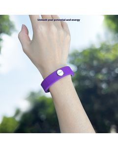 Anti-static Negative Ion Energy Silicone Bracelet