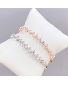 Adjustable Pull-out Elegant Fashion Micro Inlaid Zircon Women's Bracelet