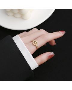 Gold Vietnam Gold Ring Niche Design