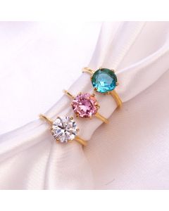 18K Gold Plated Stainless Steel Ring