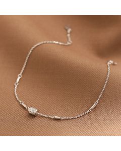 925 Sterling Silver Little Man Waist Bracelet Girl