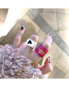 All Kinds Of Exaggerated Band Aid Rings