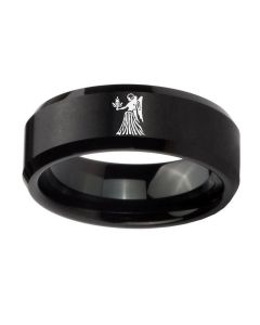 Twelve Constellation Titanium Steel Ring
