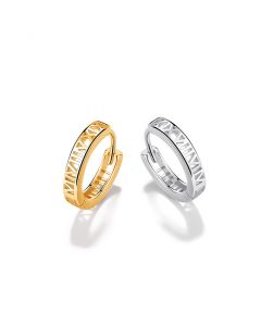 S925 Sterling Silver Earring Roman Earrings Jewelry Women