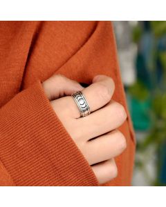 New Creative Change Moon Ring
