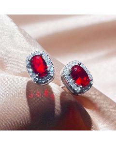 Women's Fashion Set Zircon Earrings