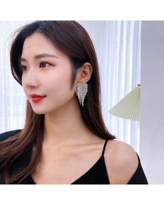 Fashionable New Fashion Temperament Peach Heart Earrings