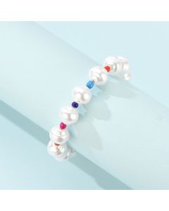 Baroque Shaped Pearl Bracelet Simple
