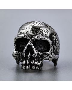 Personalized Stainless Steel Retro Punk Titanium Steel Ring