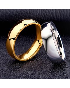 Titanium Steel Ring European And American Korean Style Couples