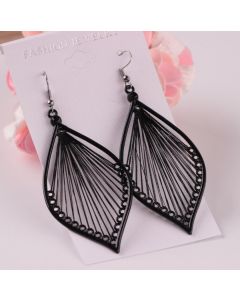 Handmade leaf earrings