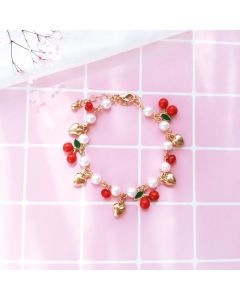 Cherry Love Temperament Pearl Fashion Bracelet