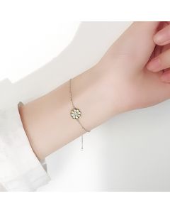 Sun Flower Bracelet Women 925 Silver Girlfriend Bracelet