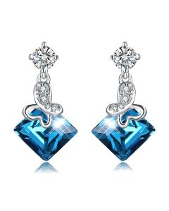 European And American Fashion Temperament 925 Silver Earrings
