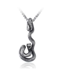 Vintage snake pendant