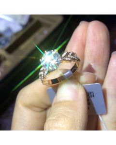Moissan Diamond Ring