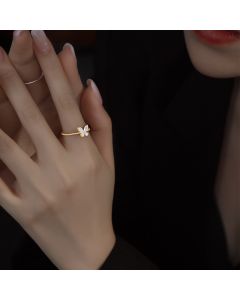Ladies Slender Temperament Japanese Simple Ring