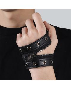Punk Jewelry Cattle Leather Bracelet Women