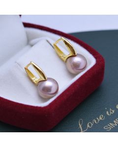 Women's Fashion Simple Geometric Pearl Earrings