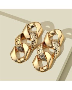 Gold Korean Fashion Personality Earrings Women