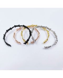 Europe And America Twined Knotted Thorn Bracelet