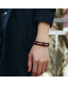 Colorful Hemp Rope Woven Leather Bracelet