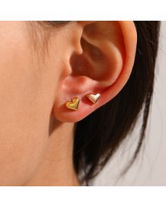 All Match Heart Shaped Earrings