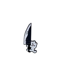 New Cute Cat Kitten Holding A Dagger Weird Cute Brooch