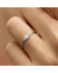 Women's Japanese Rhinestone Ring