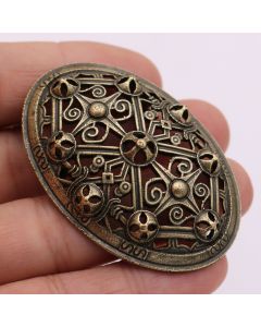 Vintage Metal Viking Series VIKING FORCE LABORATORIES Brooch