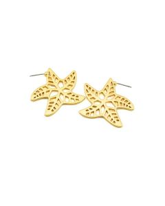 Ladies Street Fashion Gold-plated Earrings Women