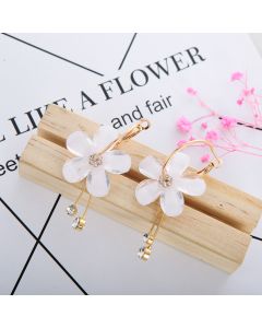 Lilac Flower Stud Earrings