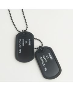 Necklace Stainless Steel Dog Tag Titanium Steel