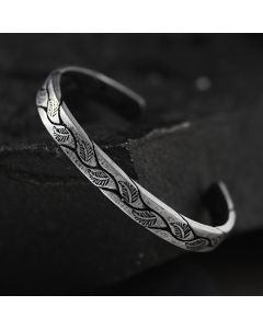 Vintage Viking Cuff Titanium Steel Bracelet