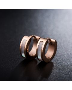 Earrings Black Eound Earrings Earrings