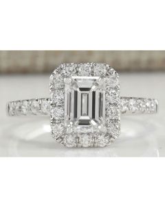 Topaz Engagement Ring