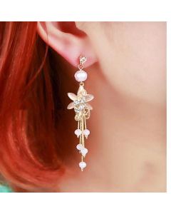 Ear Clips Without Pierced Female Earrings Long