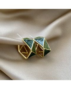 Japanese And Korean Temperament Personality Geometric Earrings