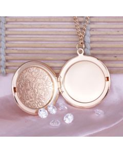 Fashion Simple Photo Box Pendant Necklace