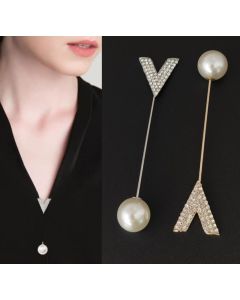 Long And Simple Anti-exposure Ornament Fixed Brooch