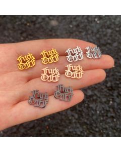 26 English Alphabet Earrings In Europe And America