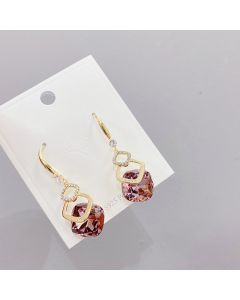 Zircon Earrings Online Celebrity Live Broadcast Of The Same Earrings Jewelry