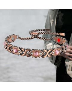 Retractable Diamond Magnetic Adjustable Bracelet