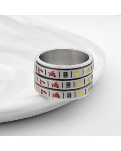Stainless personality fashion ring jewelry