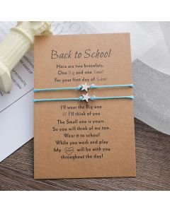 School Season Star Card Bracelet Personality