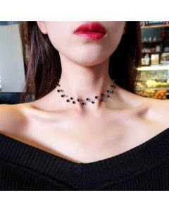 Crystal Short Clavicle Chain Female Korean Personality