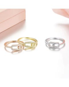Bead Ring Women Fashion Big Brand Light Luxury Niche Exquisite Ring