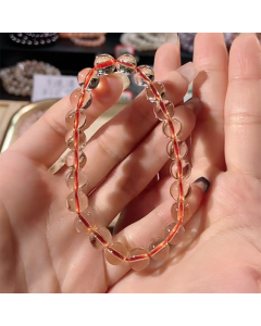 Men's And Women's Fashion Simple Citrine Bracelet