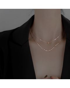 Simple Net Celebrity Niche Design Sense Clavicle Chain
